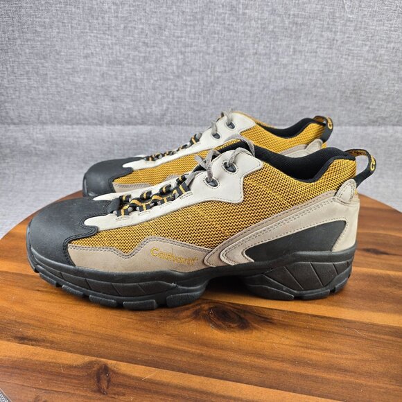 Carhartt Mens Safety Toe‎ Work Shoes Size 12 Yellow/Black - Picture 6 of 13